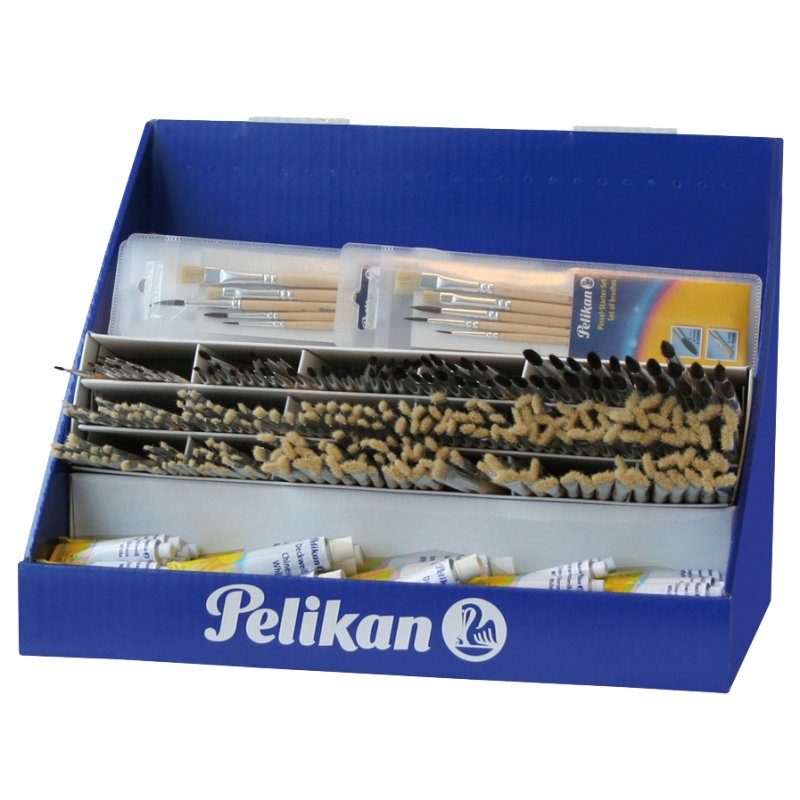 Pelikan MOD 705 school module, brushes and opaque white, complete set