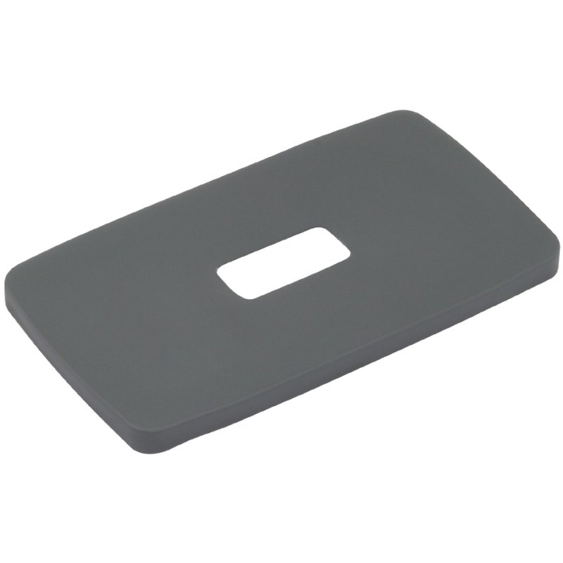 Kangaro deksel voor opbergbox S, PP, antraciet, 5/8 liter