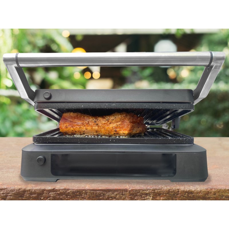 Little balance contactgrill Electronic, 2000 Watt, zwart