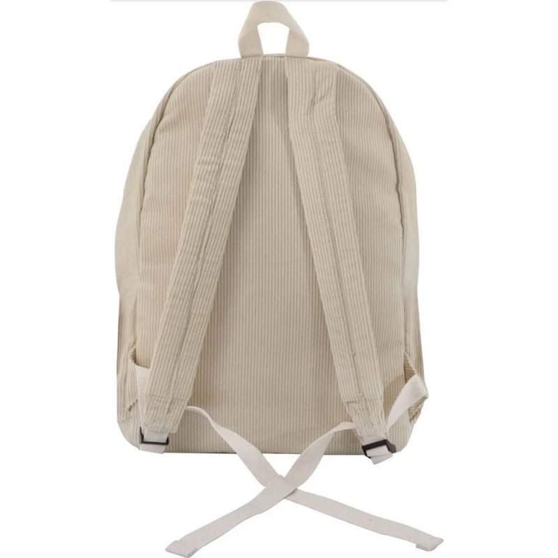 EBERHARD FABER sac à dos loisirs, velours côtelé, beige, 20 litres