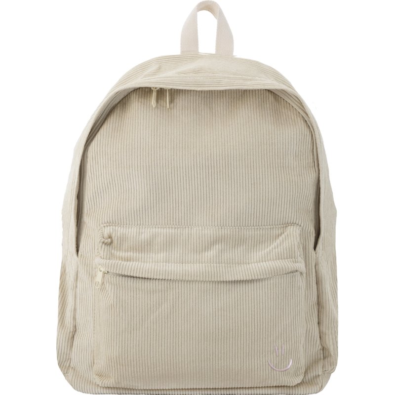 EBERHARD FABER sac à dos loisirs, velours côtelé, beige, 20 litres