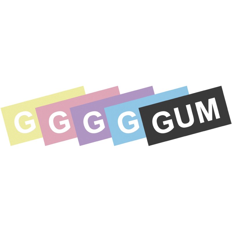 kangaro gum XL, kunststof, 120×55 mm, gekleurd gesorteerd
