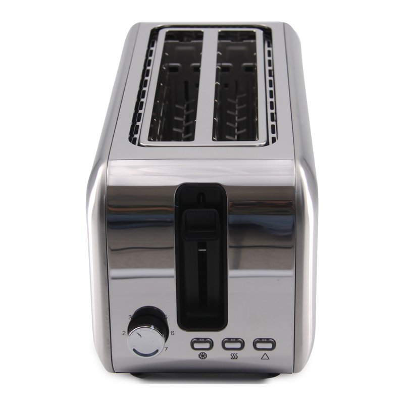 Little Balance broodrooster Dual Inox, 4 sneden, roestvrij staal, 1450 watt