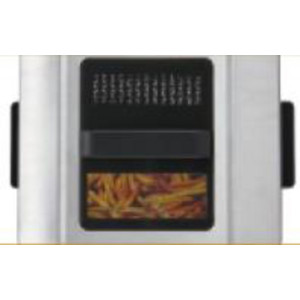Little balance Happy Frites XL Twin dubbele friteuse, roestvrijstaal, 2 thermostaten, timer