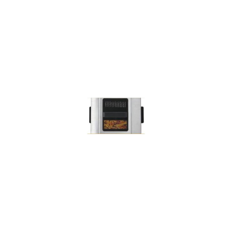 Little balance Happy Frites XL Twin dubbele friteuse, roestvrijstaal, 2 thermostaten, timer