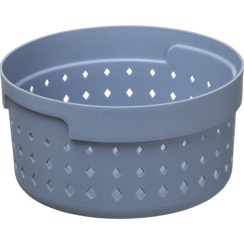 NHG panier de rangement SEOUL ROUND ORGANIZER S, vert romarin, 0,9 litre, PP recyclé