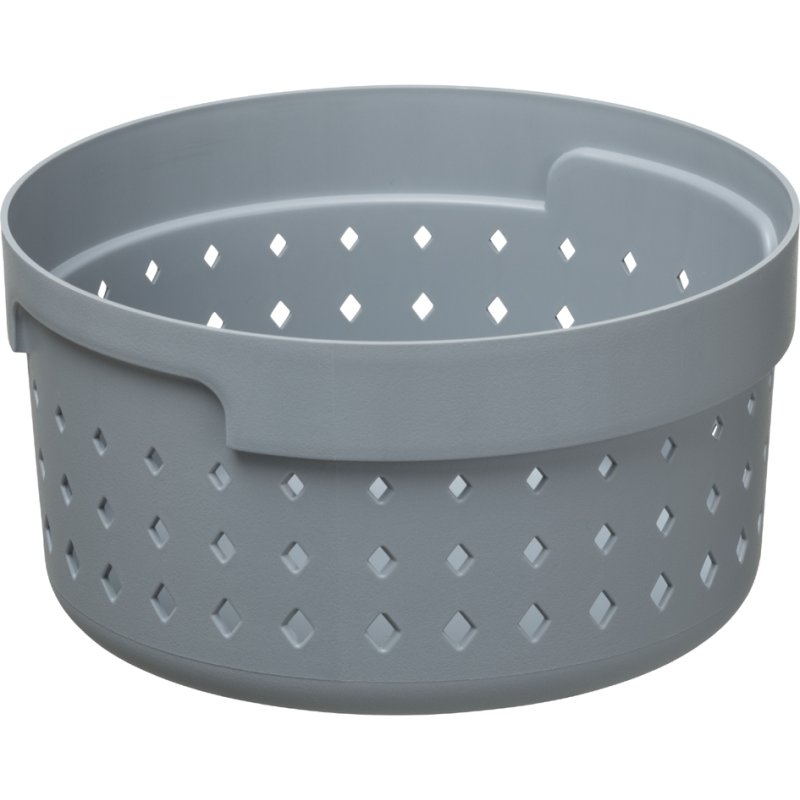 NHG panier de rangement SEOUL ROUND ORGANIZER S, vert romarin, 0,9 litre, PP recyclé