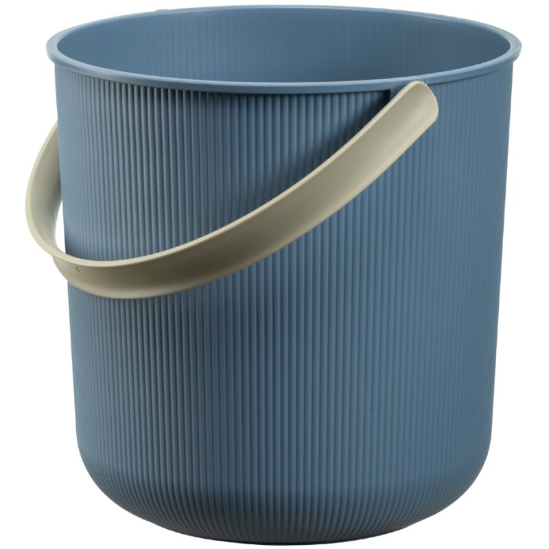 Couvercle NHG pour bacs de rangement ronds AKITA, beige clair, 10 litres, PP recyclé