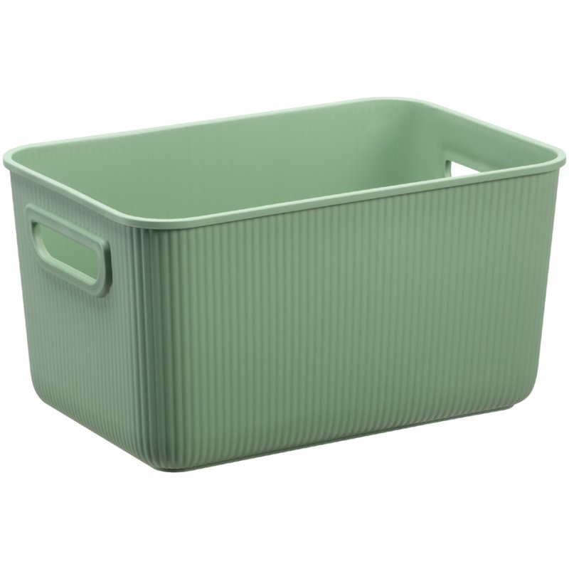 NHG boîte de rangement AKITA STORAGE S, bleu, PP recyclé, 5,0 litre