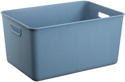 NHG opbergbox AKITA STORAGE L, gerecycled PP, rozemarijngroen, 40 liter