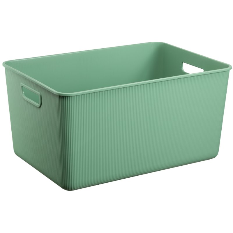 NHG boîte de rangement AKITA STORAGE L, polypropylène, beige clair, 40 litres