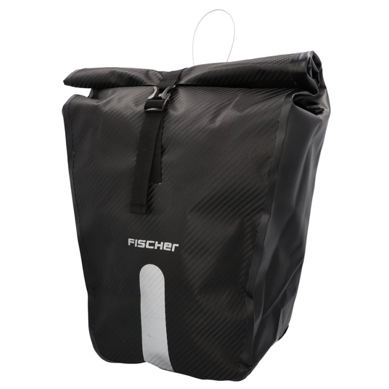 FISCHER bicycle bag PLUS Emendo, luggage carrier, waterproof, 23 litres