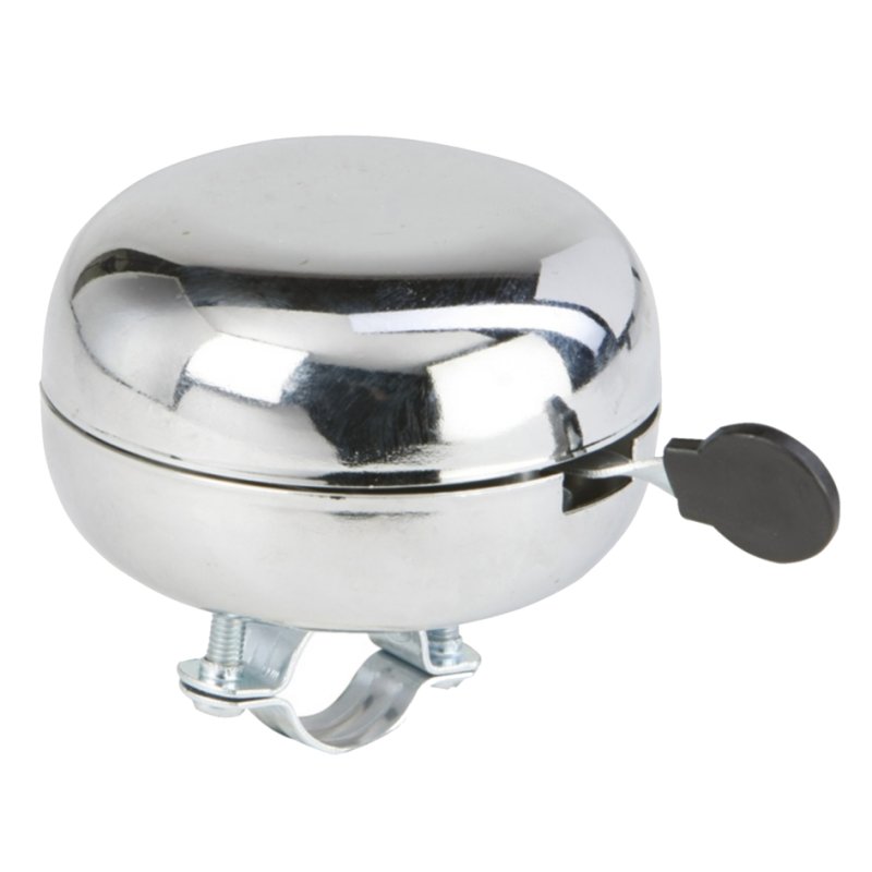 FISCHER Glocke Retro fietsbel, zilver, 80 mm diameter