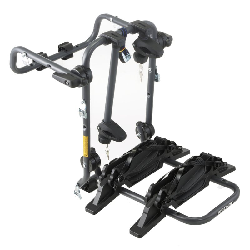 FISCHER porte-vélos arrière, 2 vélos/e-bikes, capacité de charge 45 kg