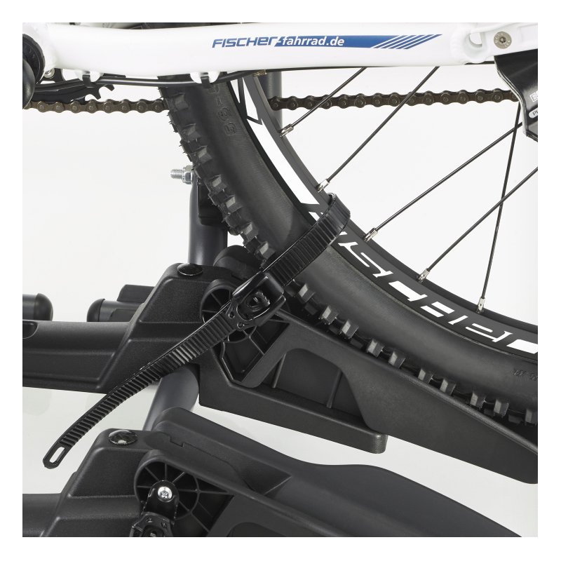 FISCHER porte-vélos arrière, 2 vélos/e-bikes, capacité de charge 45 kg