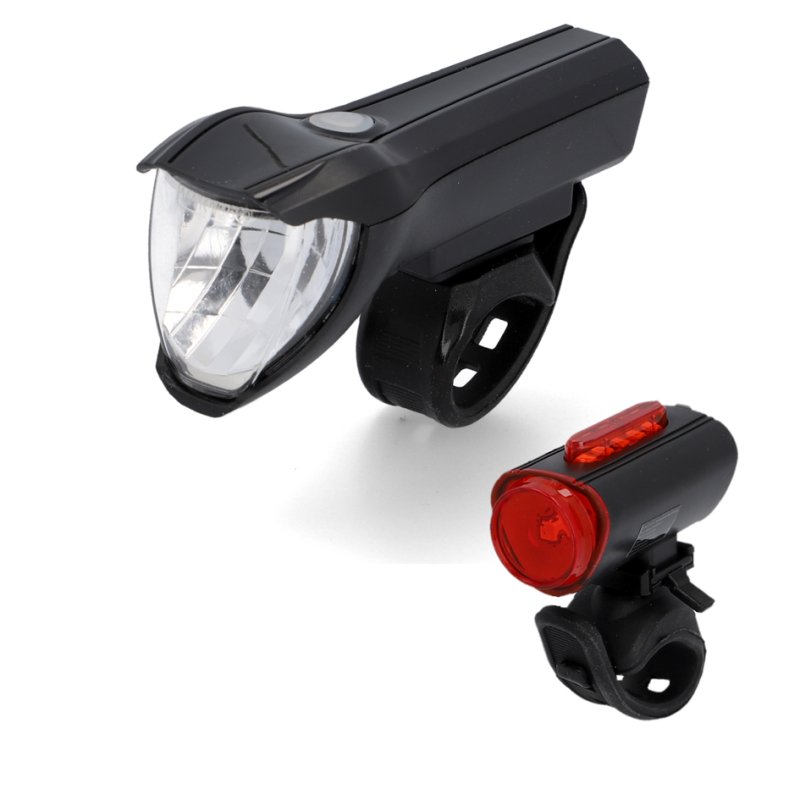 FISCHER LED lighting set TWIN, 50/25/15 Lux, rechargeable, StVZO approved