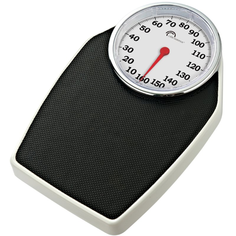 Little balance personenweegschaal PRO M 160, analoog, zwart, 160 kg