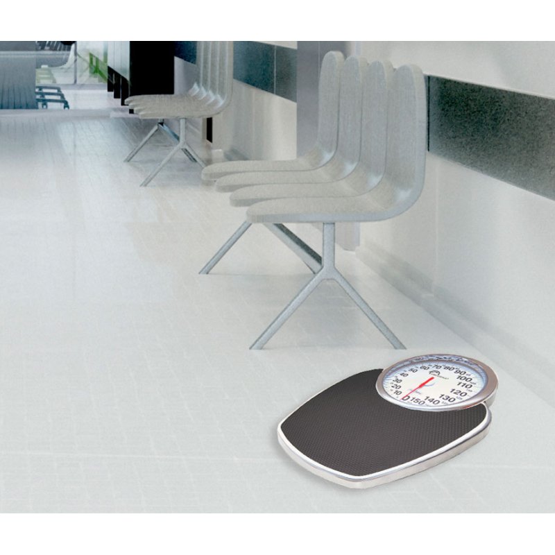 Little balance personenweegschaal PRO M 160, analoog, zwart, 160 kg