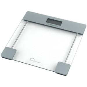 Little Balance digitale personenweegschaal SB2, transparant, 180 kg, 300×300 mm