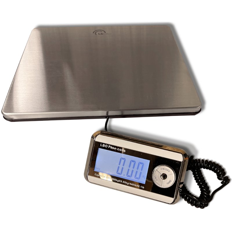 Little balance balance de colis Pro e-200, capacité 200 kg, acier inoxydable
