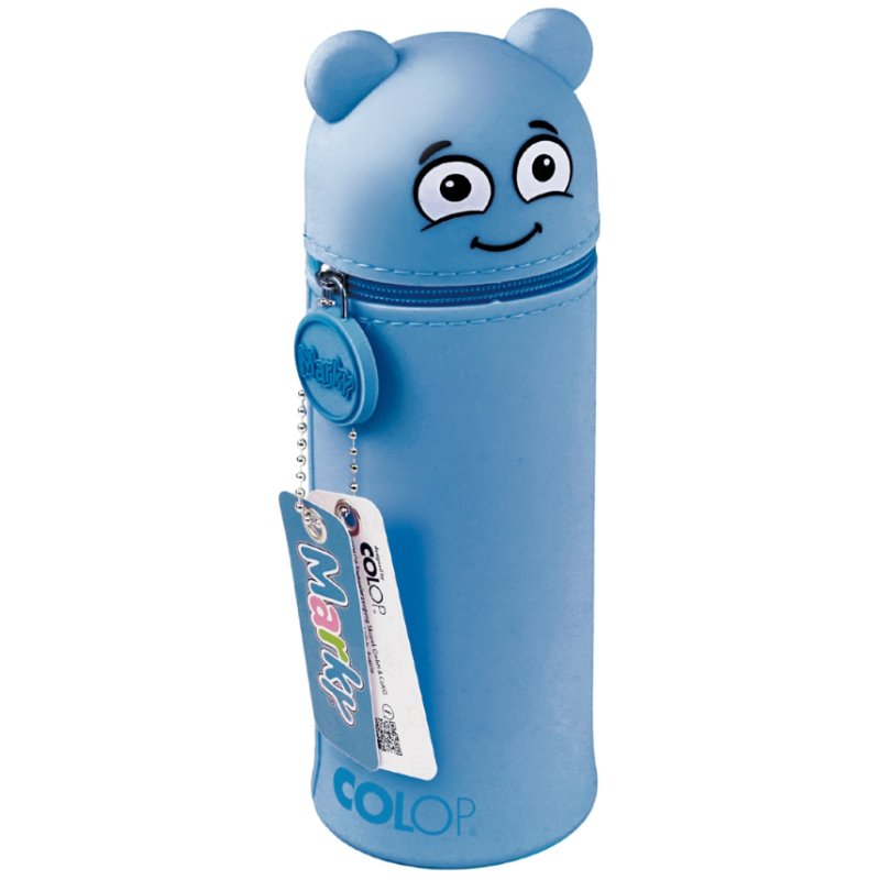 COLOP Marky étui à crayons silicone rétractable, vert, 20 stylos