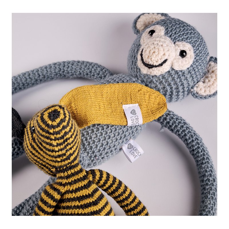 COLOP textielstempel set Craft Labeler Printer 20 DIY, wit, 38×14 mm, 20 innaamlabels