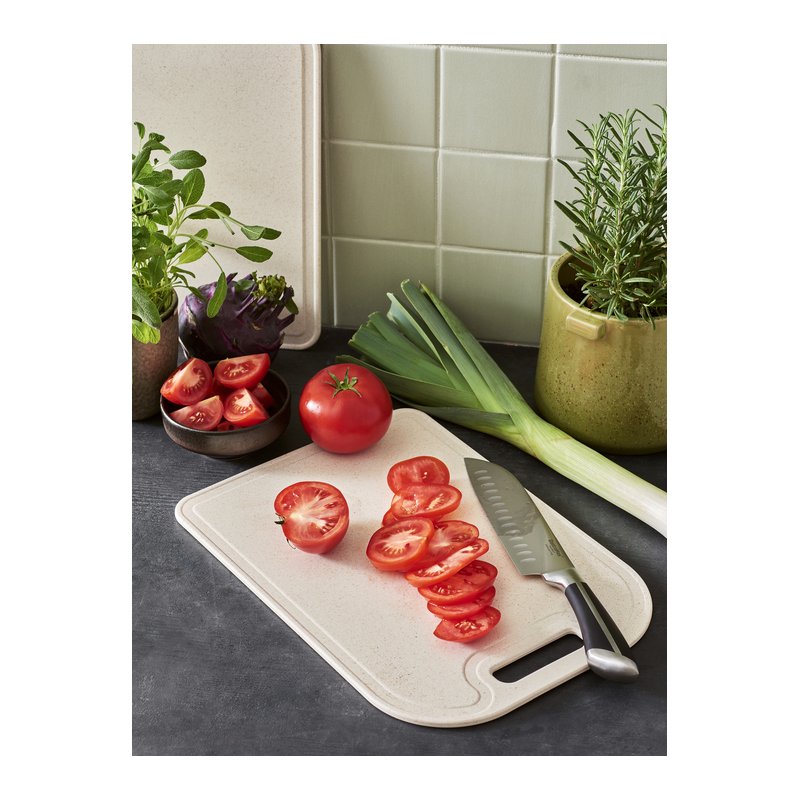 GastroMax BIO snijplank, 350 × 250 mm, crème