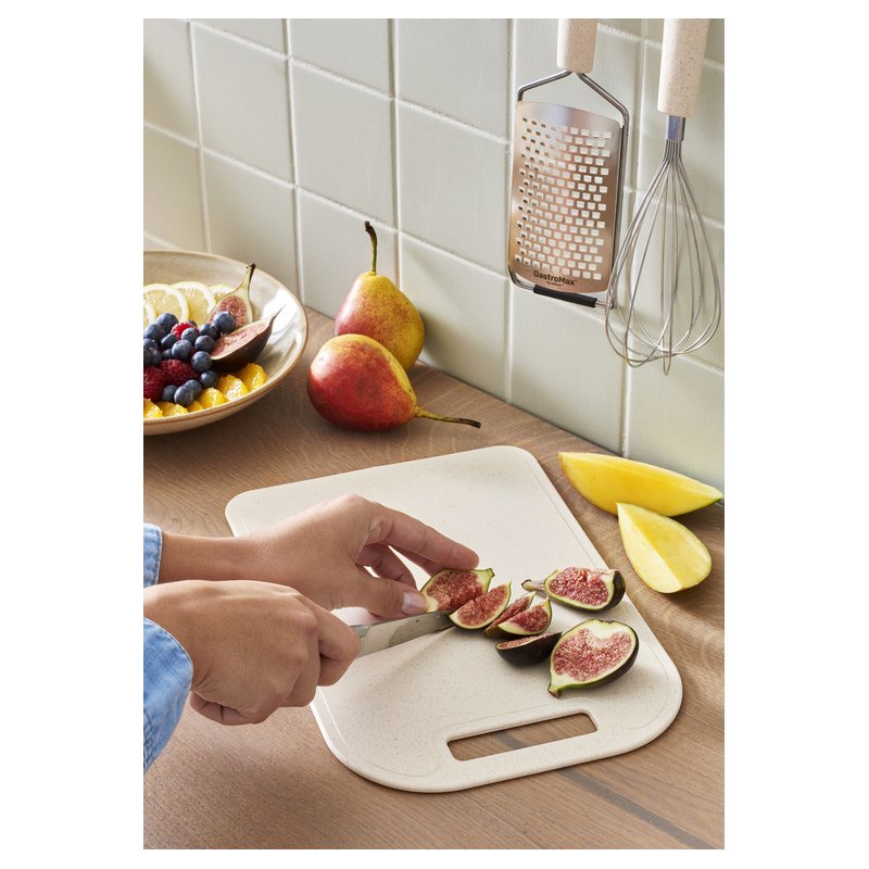 GastroMax BIO snijplank, 350 × 250 mm, crème