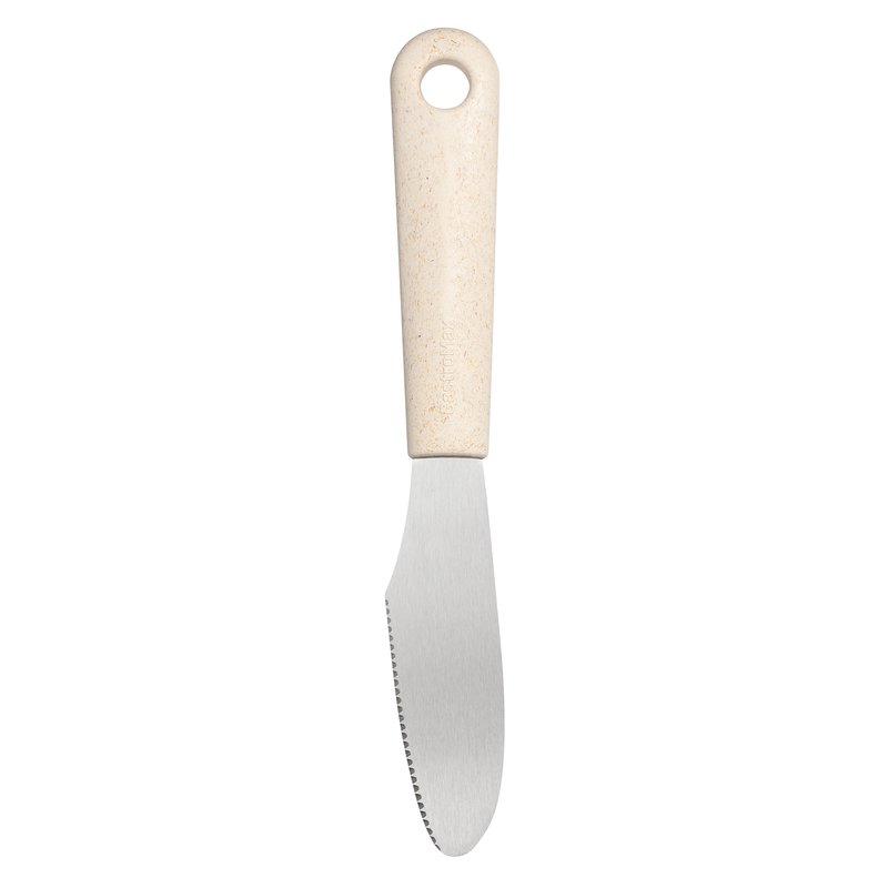 GastroMax BIO botermesje, roestvrij staal/crème, 220 mm