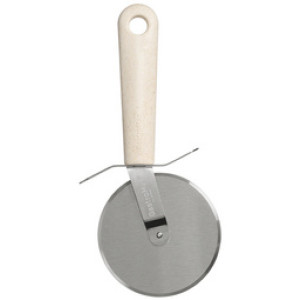 GastroMax pizzasnijder BIO, 220 mm, roestvrij staal/crème