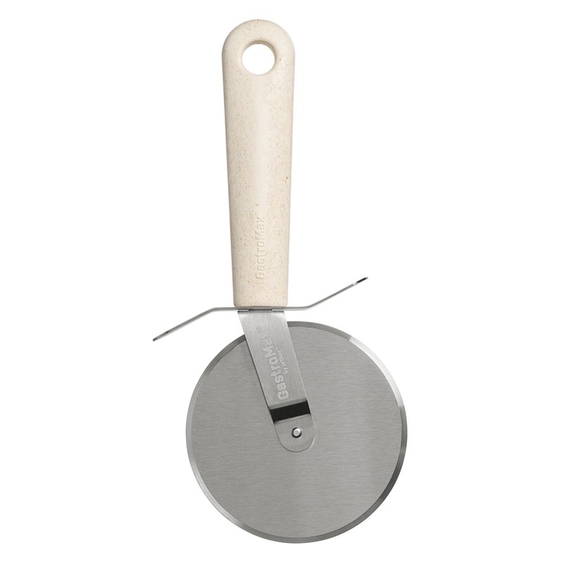 GastroMax pizzasnijder BIO, 220 mm, roestvrij staal/crème