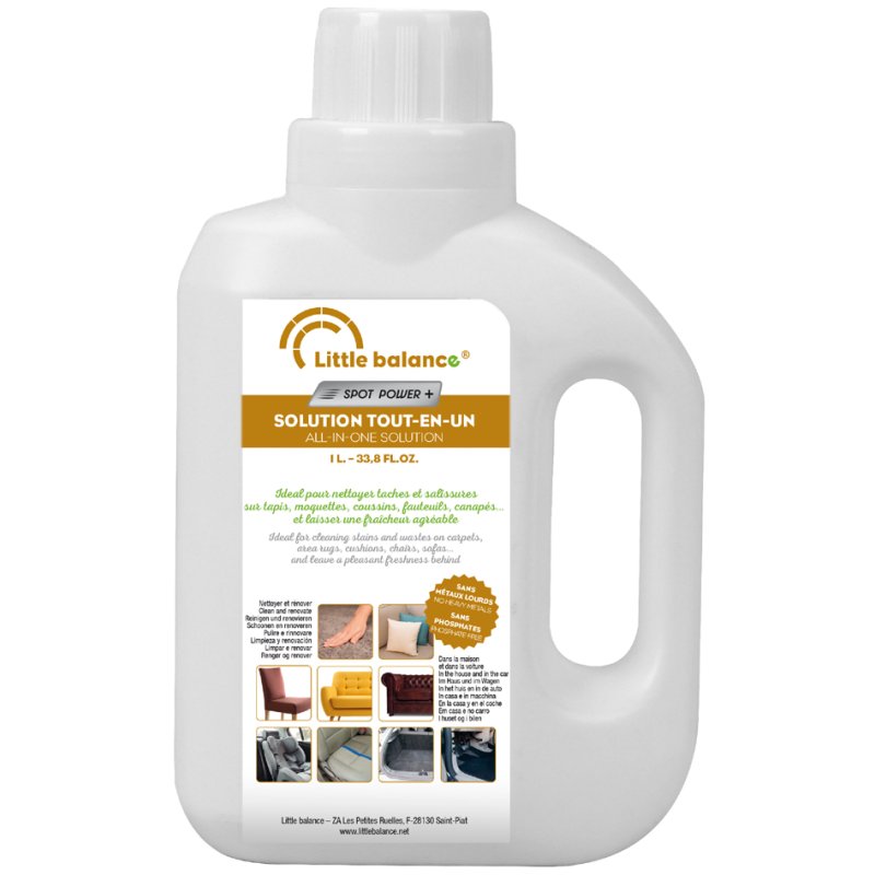 Little Balance carpet cleaner Spot Power Plus, all-in-one, eco-friendly, 1 litre