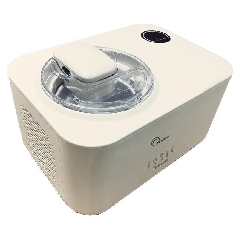 Little Balance Turbo ice cream maker, electronic display, white