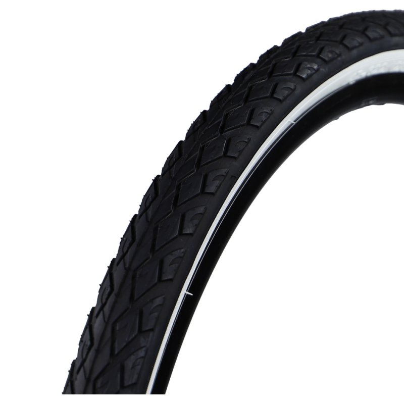FISCHER bicycle tyre, black/white, 26 inch, 47/559, road and off-road
