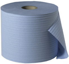fripa poetsrol, 2-laags, blauw, 380 m
