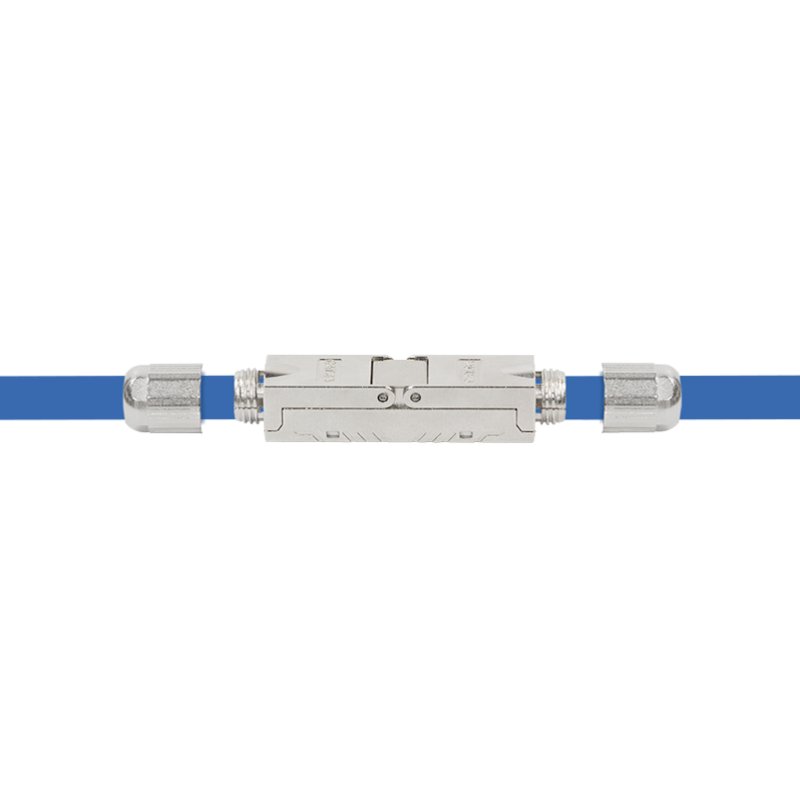 LogiLink Professional connecteur de câble STP Cat. 6A, montage sur site, métal blindé