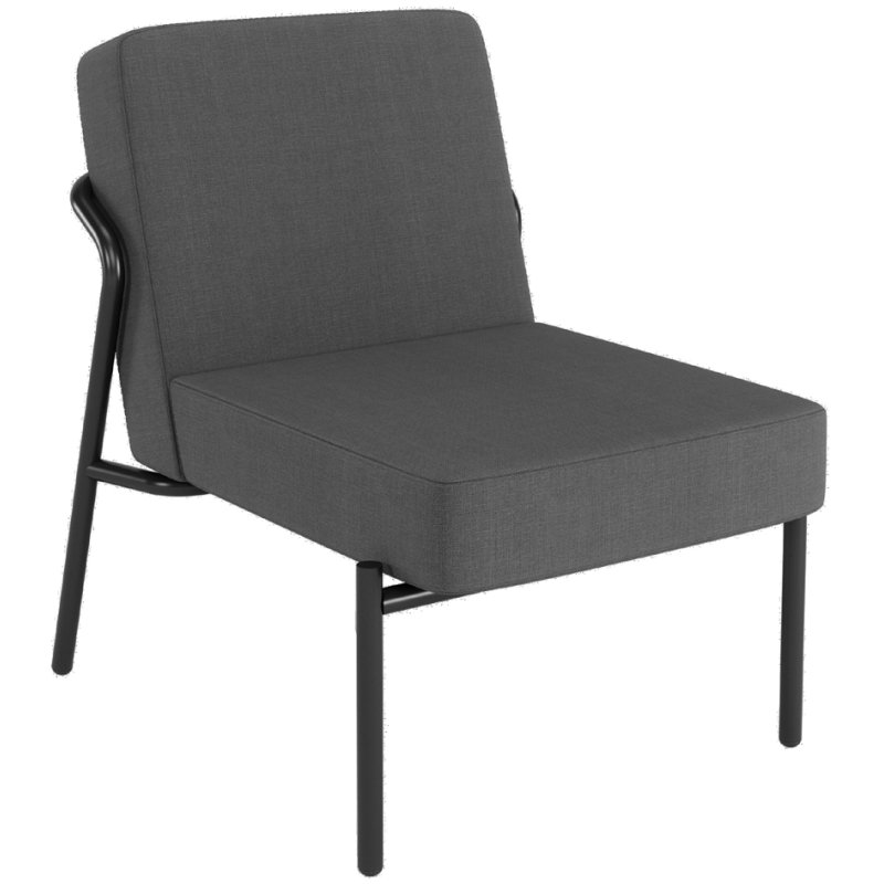 PAPERFLOW chaise visiteur MEDSO KLASSIK S, tissu, jaune