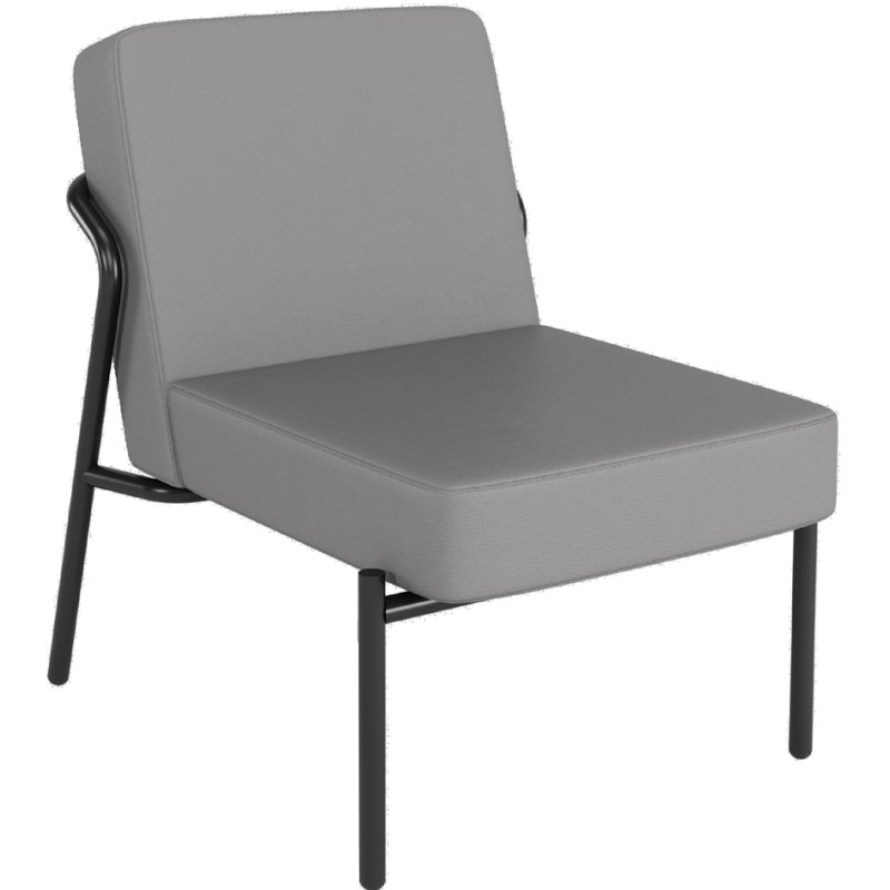 PAPERFLOW chaise visiteur MEDSO KLASSIK S, cuir synthétique, rouge