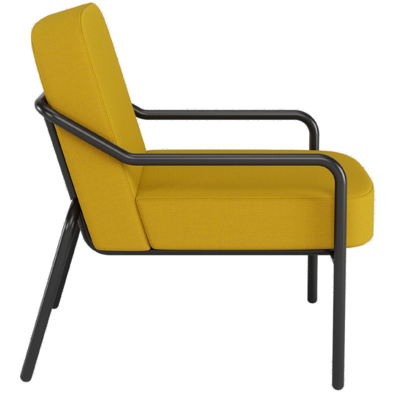 PAPERFLOW chaise visiteur extérieure ronde MEDSO S, gris, capacité 120 kg