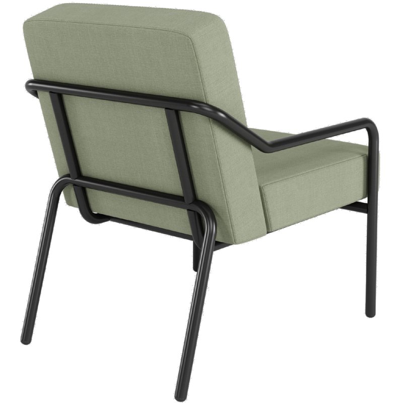 PAPERFLOW chaise visiteur MEDSO KLASSIK M, tissu, bleu