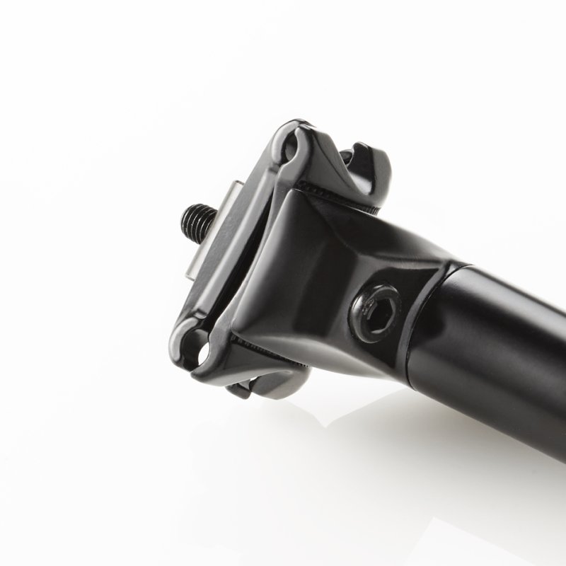 FISCHER seatpost, black, aluminium, 35 mm suspension