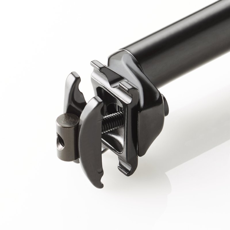 FISCHER seatpost, black, aluminium, 35 mm suspension