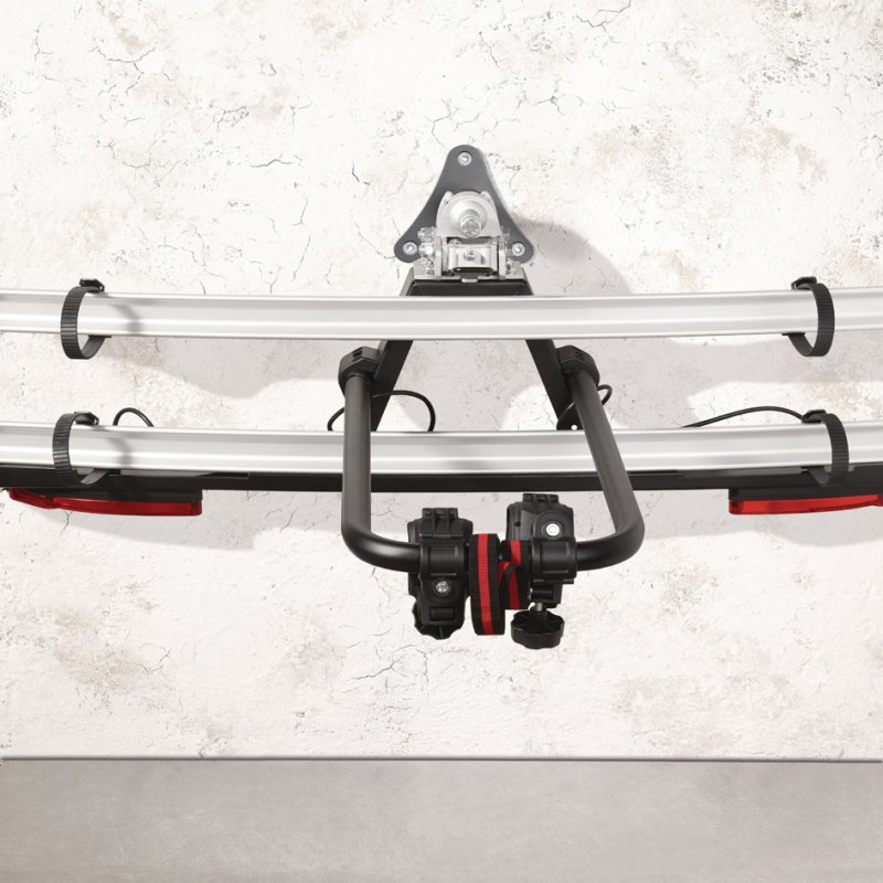 FISCHER support mural pour porte-vélos avec attelage, acier massif, charge statique 50 kg