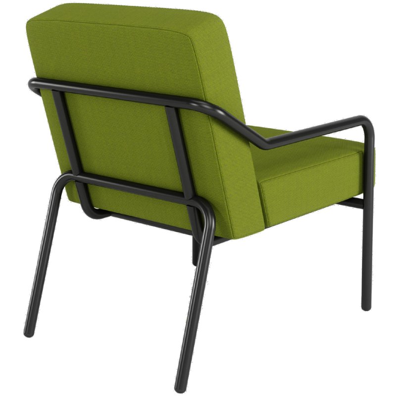PAPERFLOW chaise visiteur MEDSO KLASSIK M, outdoor, anthracite, capacité 120 kg