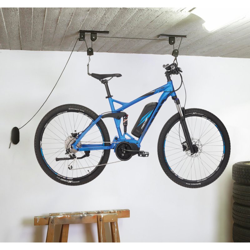 FISCHER Lève-vélo Plus, noir, capacité de charge 30 kg