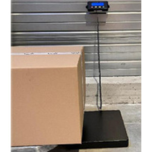 Little balance pakketweegschaal Pro e-300, 300 kg, 400×400 mm, zwart