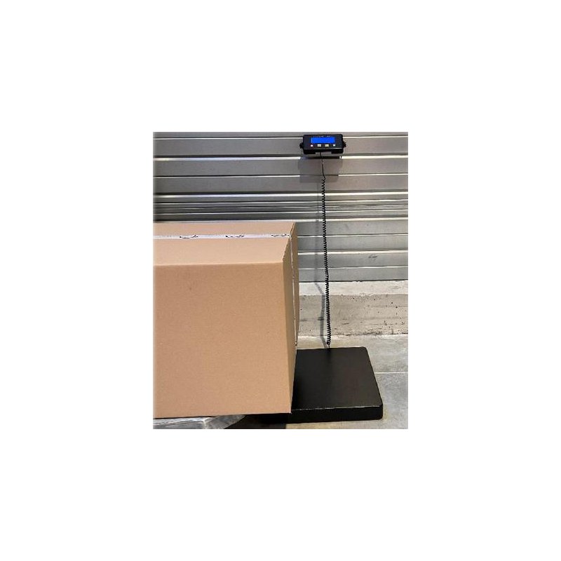 Little balance pakketweegschaal Pro e-300, 300 kg, 400×400 mm, zwart