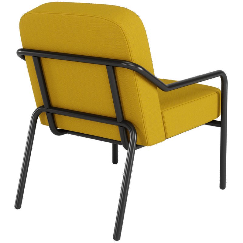 PAPERFLOW chaise de visite ronde outdoor MEDSO M, vert, capacité 120 kg