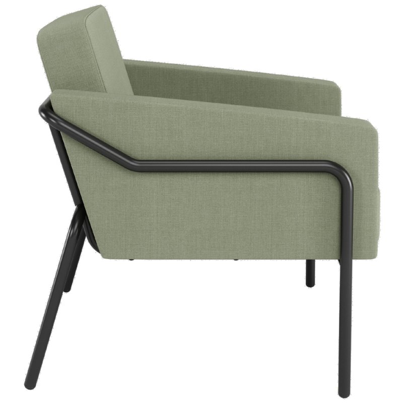 PAPERFLOW chaise visiteur MEDSO KLASSIK L, tissu, gris