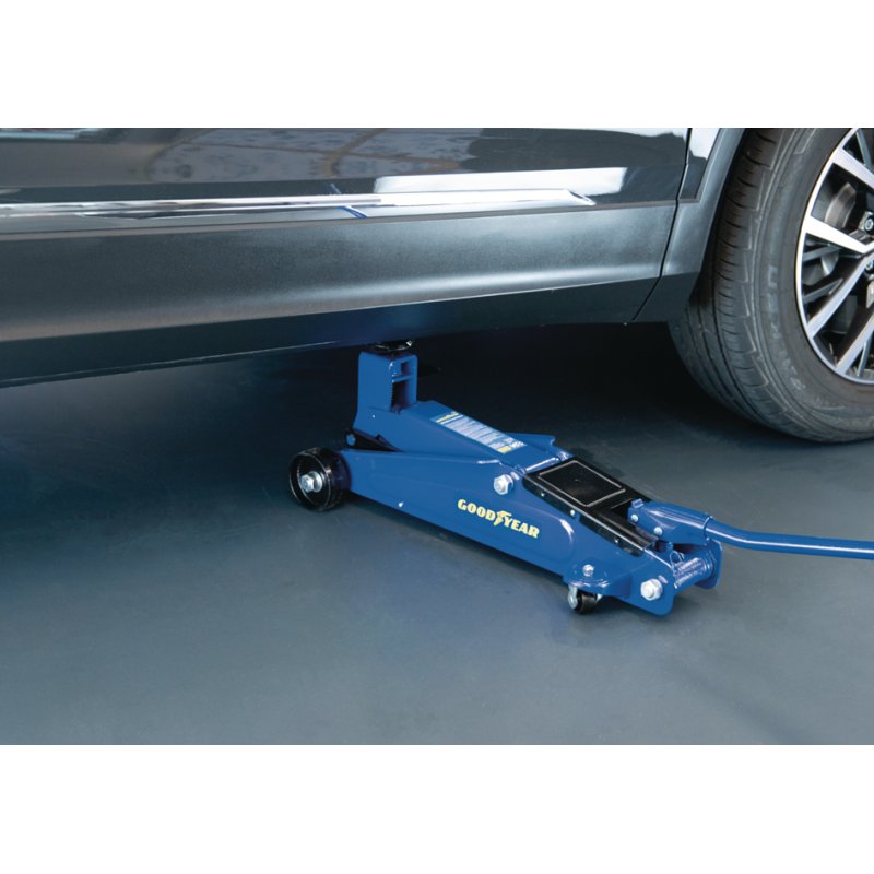 GOODYEAR SUV autokrik, 3 ton, max. hefhoogte 535 mm, staalrollen